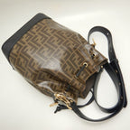 Fendi Montresor Shoulder Bag PVC Canvas