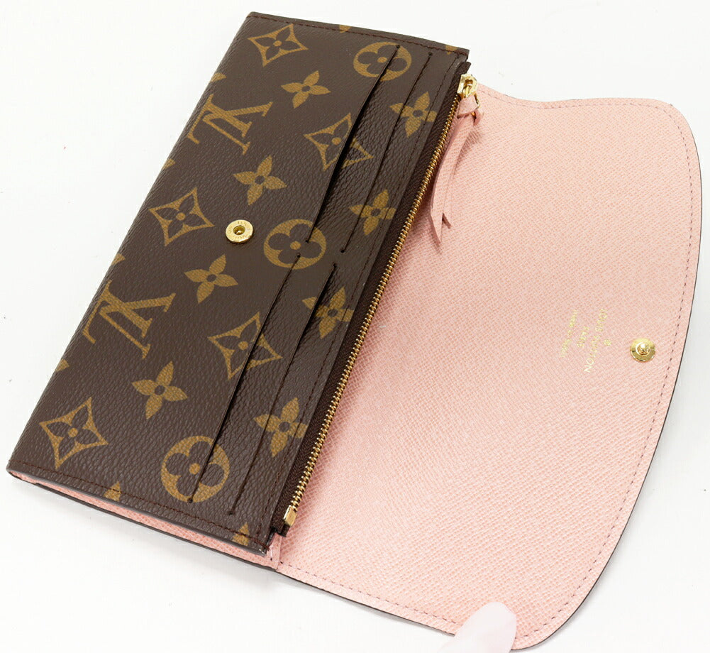 Louis Vuitton Portefeuille Emilie Monogram Long Wallet