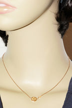 Louis Vuitton Monogram K18PG Pendant Necklace