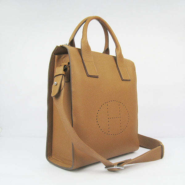 Hermes Toolbox 8076 Mens Coffee Bag