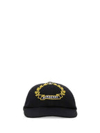 Burberry BLACK Black cotton baseball cap 8069377 A1189