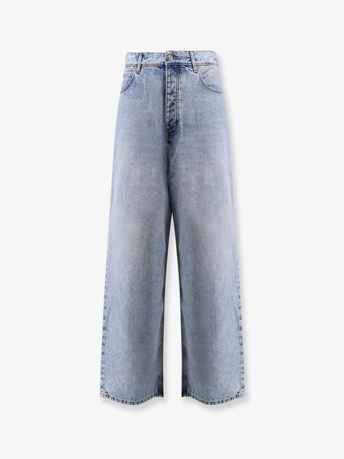 Balenciaga Men Baggy Denim Trousers