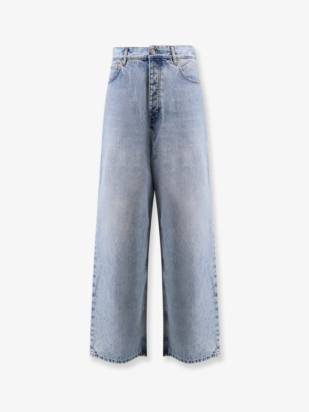 Balenciaga Men Baggy Denim Trousers