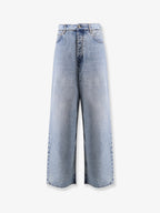 Balenciaga Men Baggy Denim Trousers