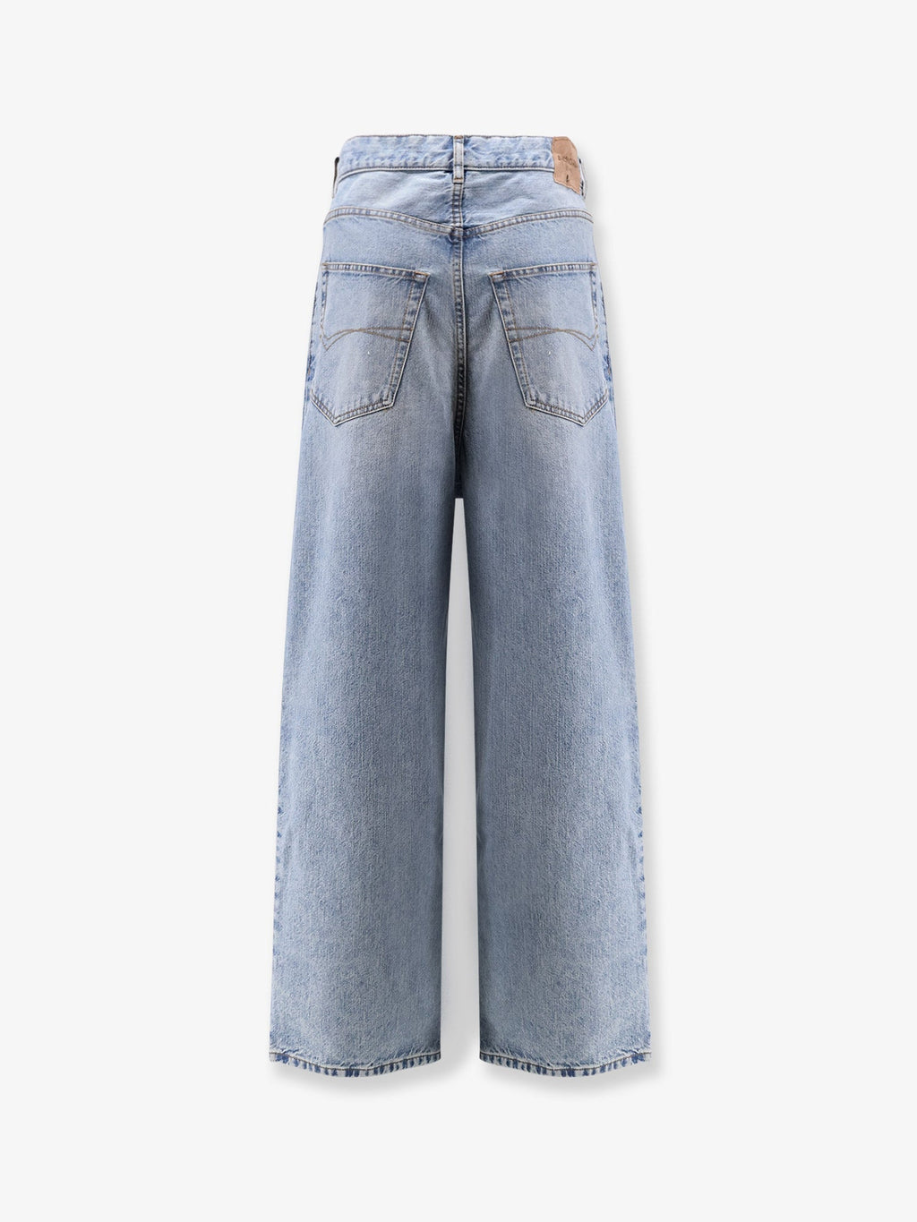 Balenciaga Men Baggy Denim Trousers
