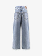 Balenciaga Men Baggy Denim Trousers
