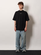 Balenciaga Men Medium Fit Cotton T-Shirt