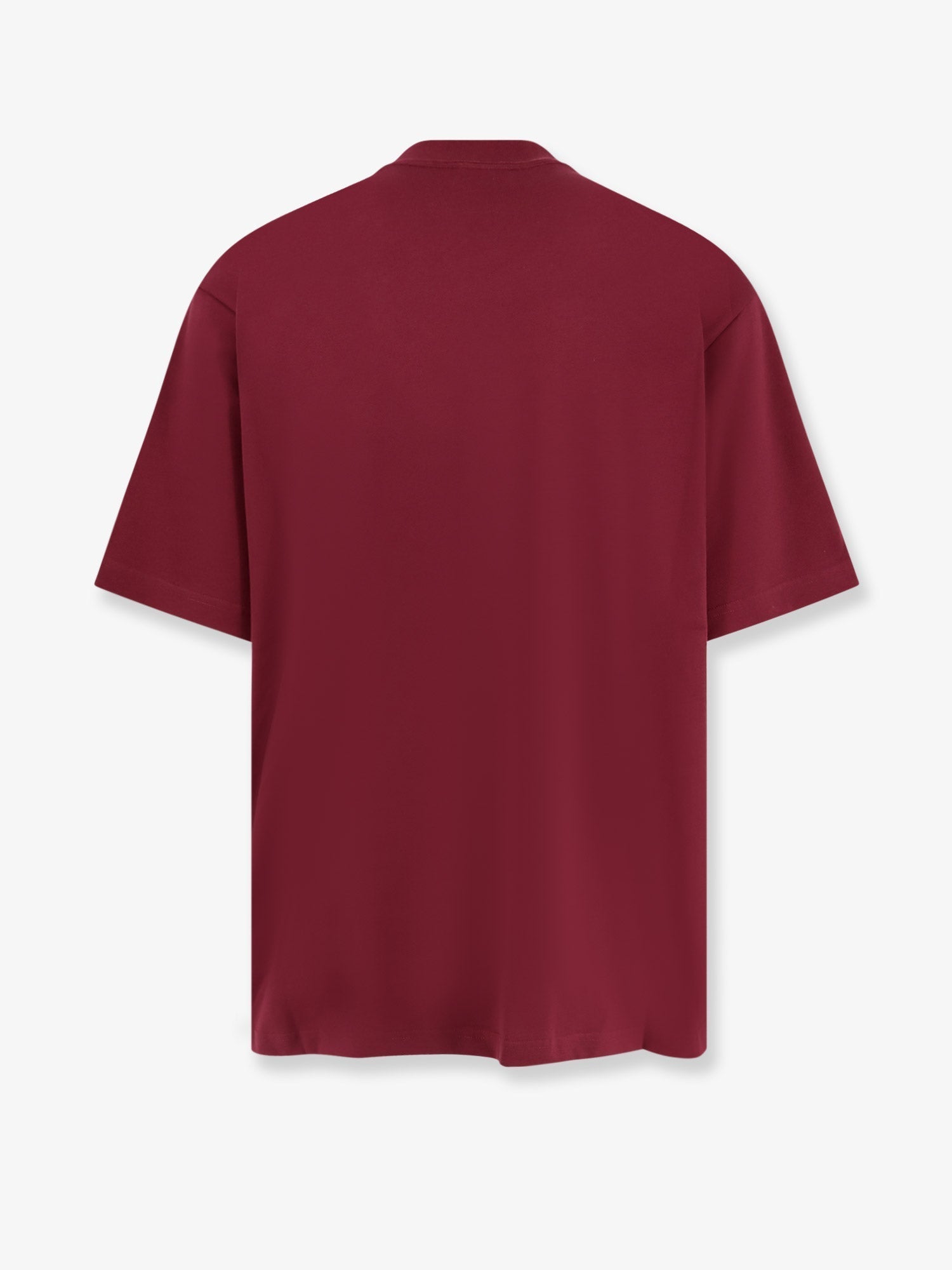 Balenciaga Men Cotton T-Shirt With Logo