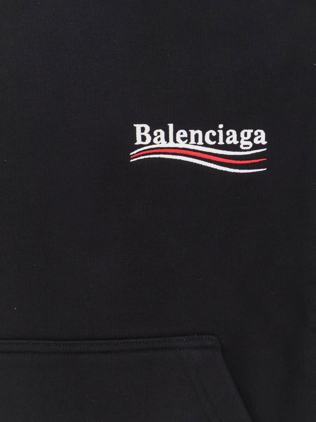 Balenciaga Men Cotton Sweatshirt With Political Campaign Logo