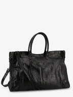 Balenciaga Men Le City Leather Travel Bag