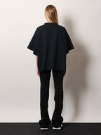 Balenciaga Women Cotton T-Shirt With Logo