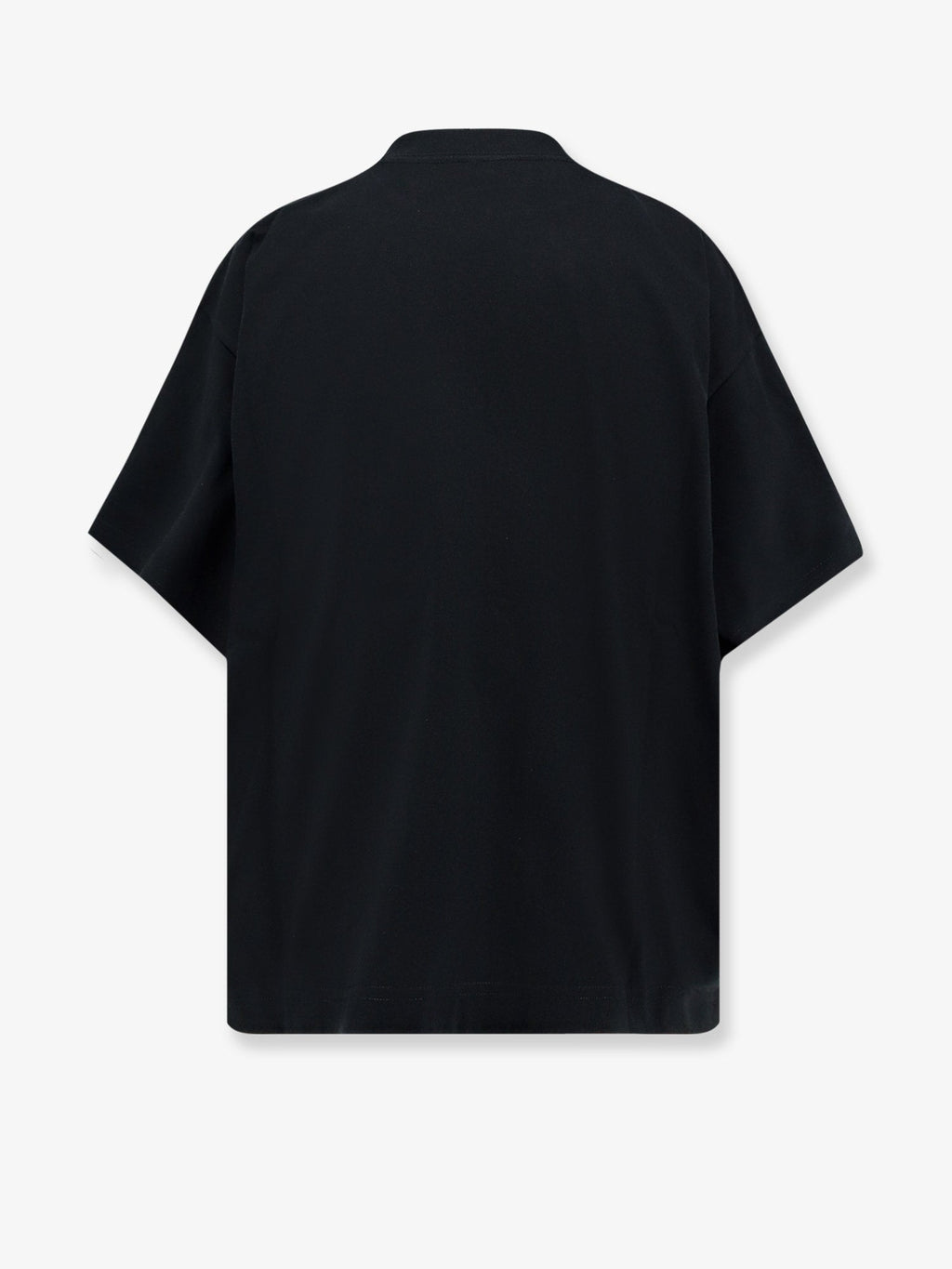 Balenciaga Women Cotton T-Shirt With Logo