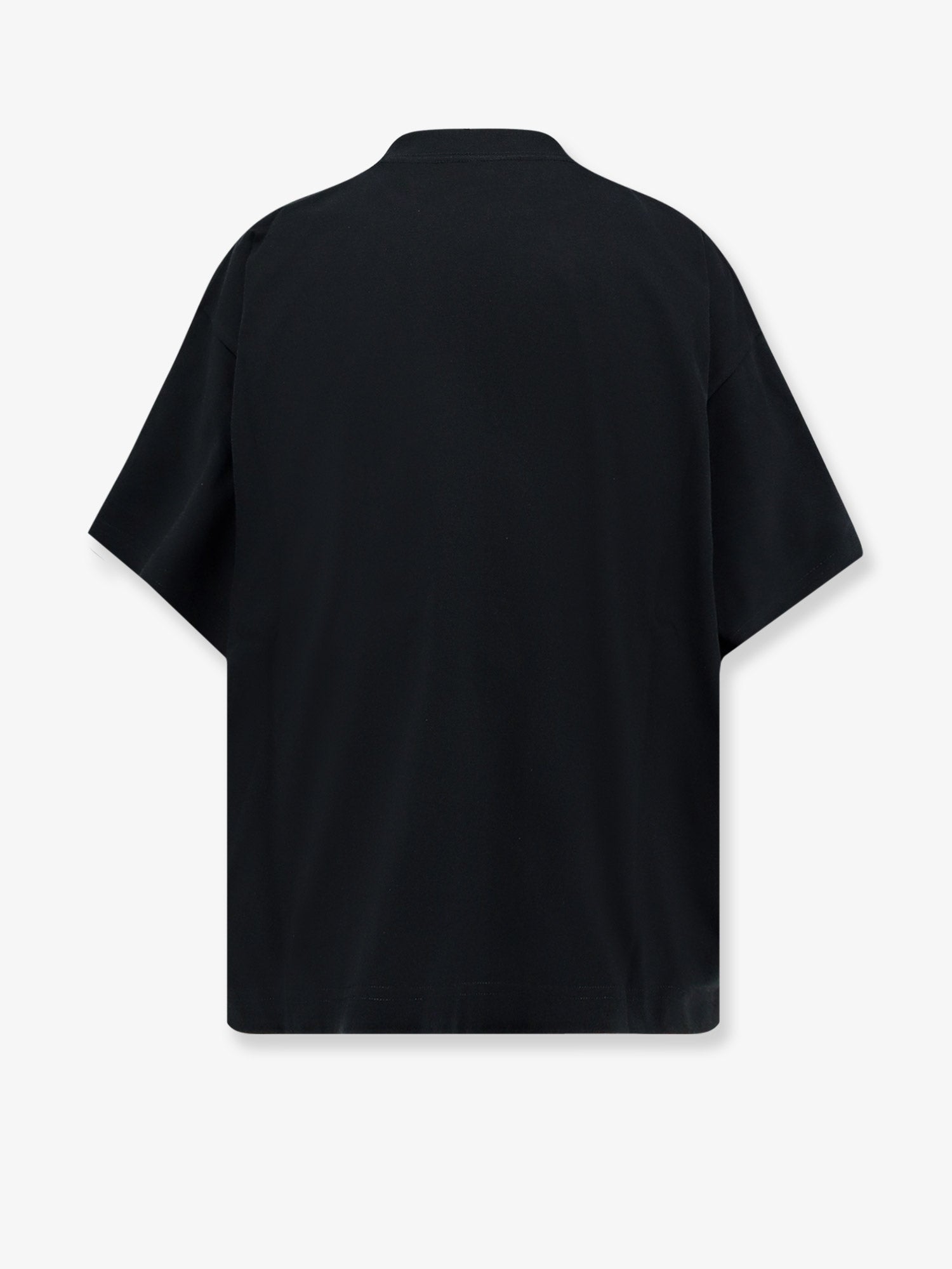 Balenciaga Women Cotton T-Shirt With Logo