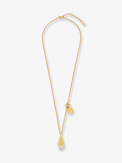 Chloe' Women Chloã© Prism Brass Necklace