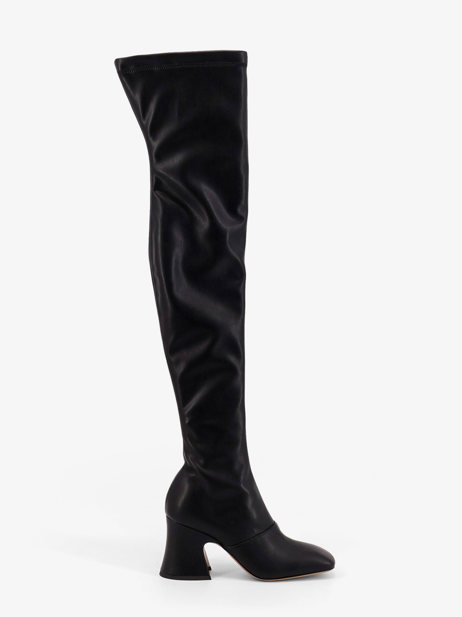 Chloe' Women Janis Over The Knee Leather Boots