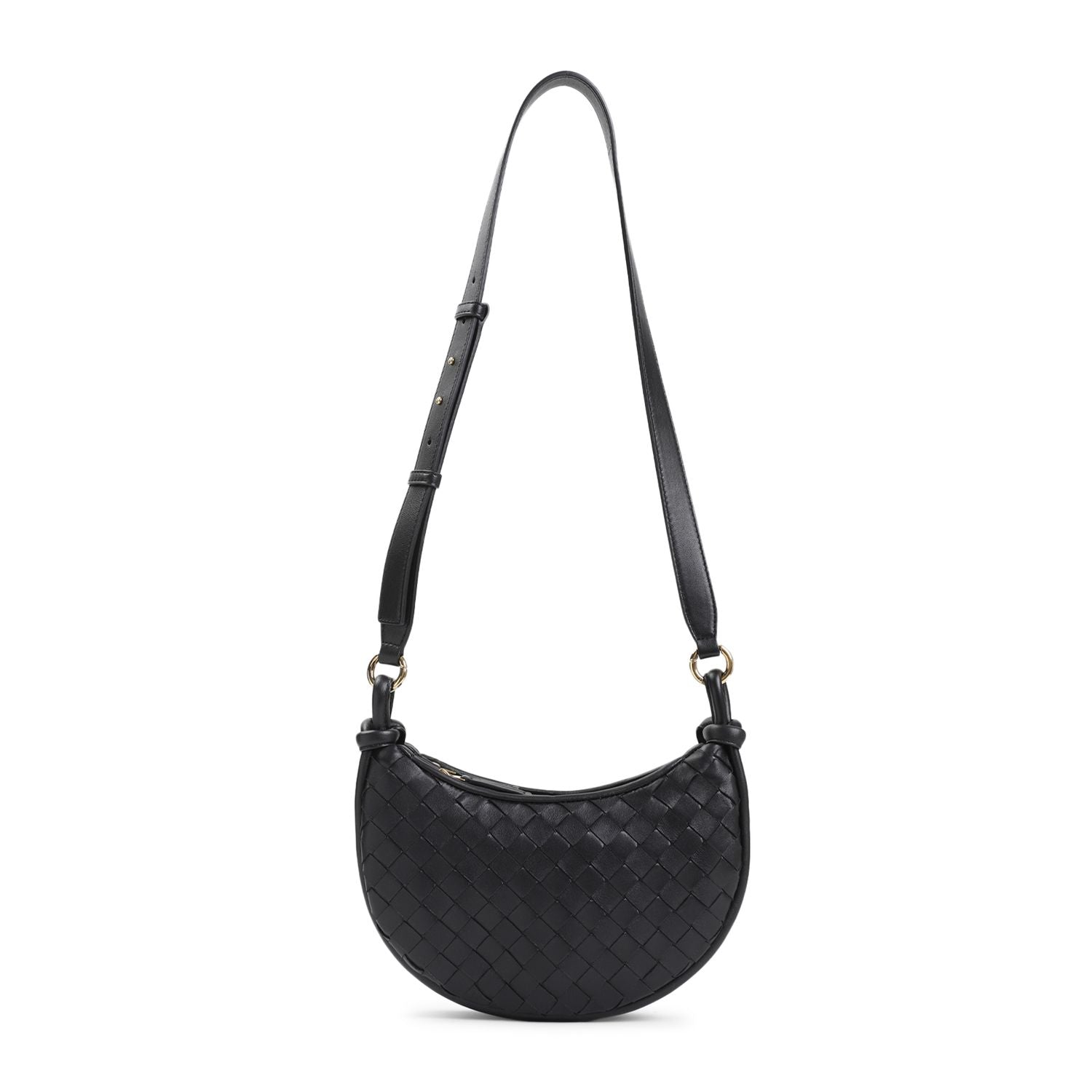 Bottega Veneta Women's Gemelli Messenger in Black | 796638V1W51 Color 1019