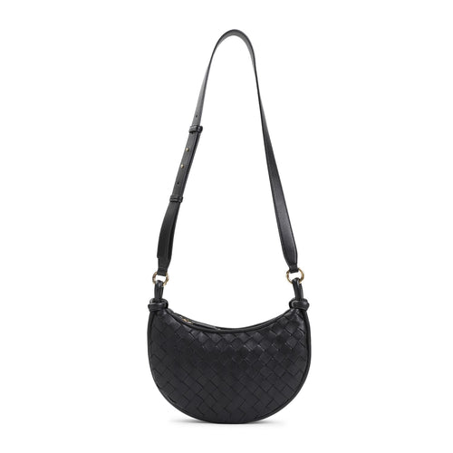 Bottega Veneta Women's Gemelli Messenger in Black | 796638V1W51 Color 1019