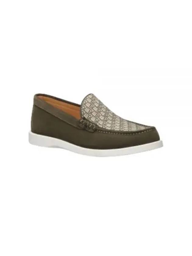 Granville Suede Loafers Khaki Dior