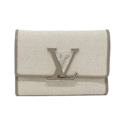 Louis Vuitton Portefeuille Capucines Compact Canvas Wallet