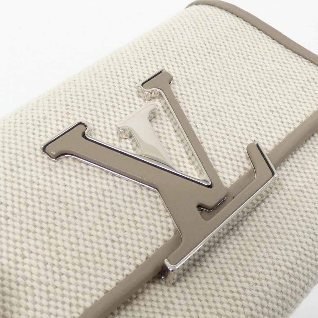 Louis Vuitton Portefeuille Capucines Compact Canvas Wallet