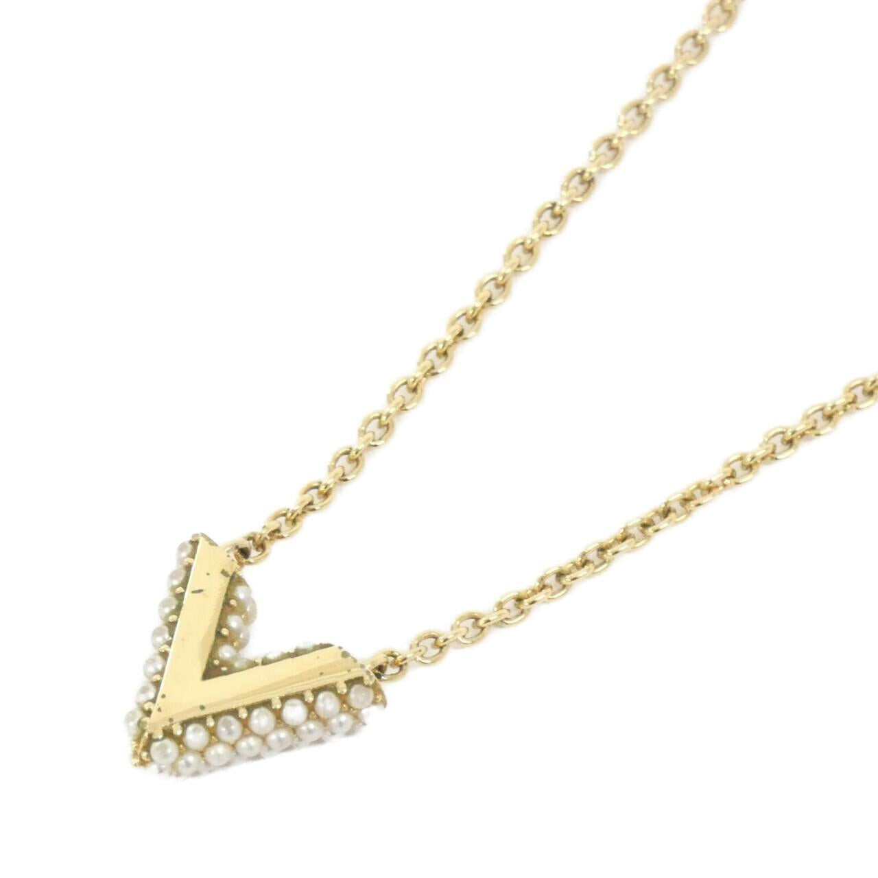 Louis Vuitton Essential V Perle Necklace