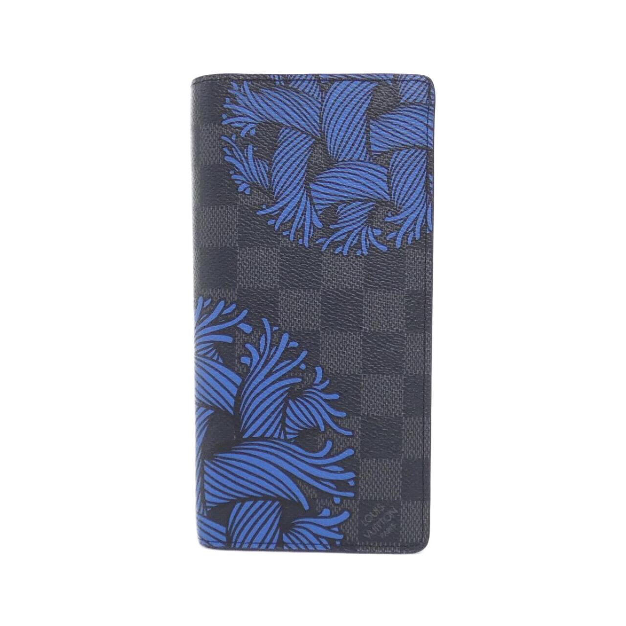 Louis Vuitton Portefeuille Brazza Damier Graphite Wallet