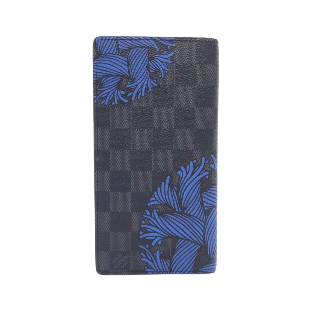 Louis Vuitton Portefeuille Brazza Damier Graphite Wallet