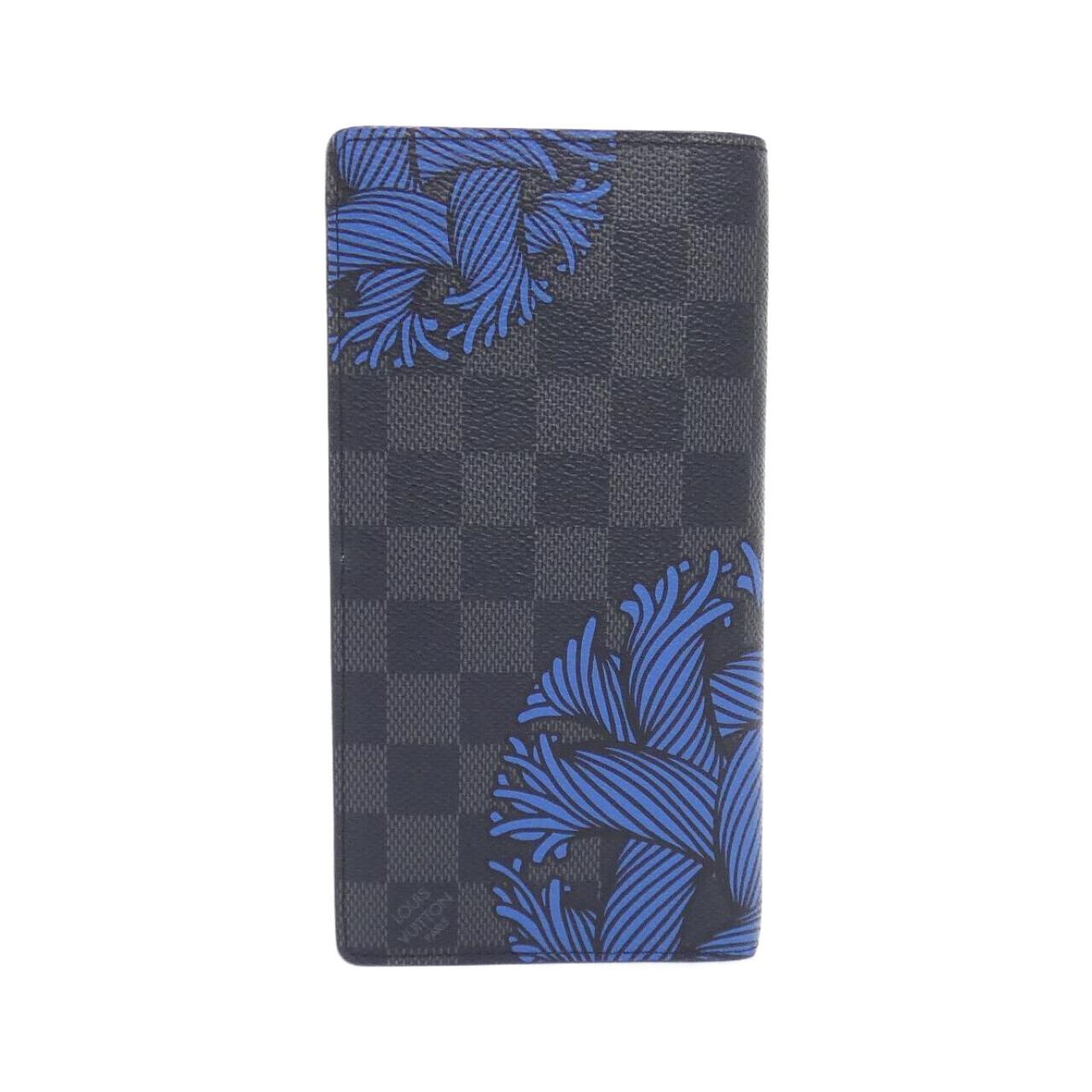 Louis Vuitton Portefeuille Brazza Damier Graphite Wallet