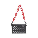 Louis Vuitton Petite Malle Monogram Lamb Shoulder Bag