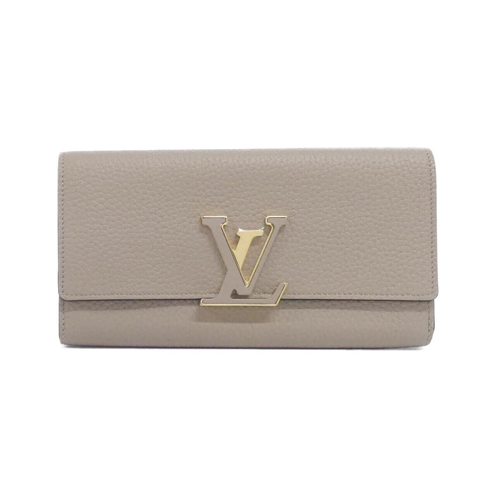 Louis Vuitton Portefeuille Capucines Taurillon Calfskin Long Wallet