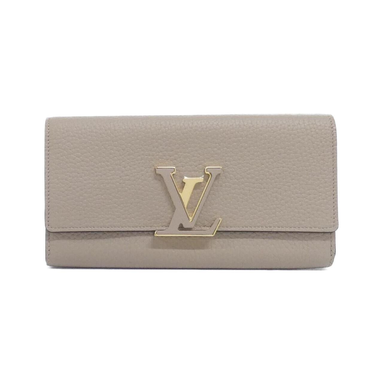Louis Vuitton Portefeuille Capucines Taurillon Calfskin Long Wallet
