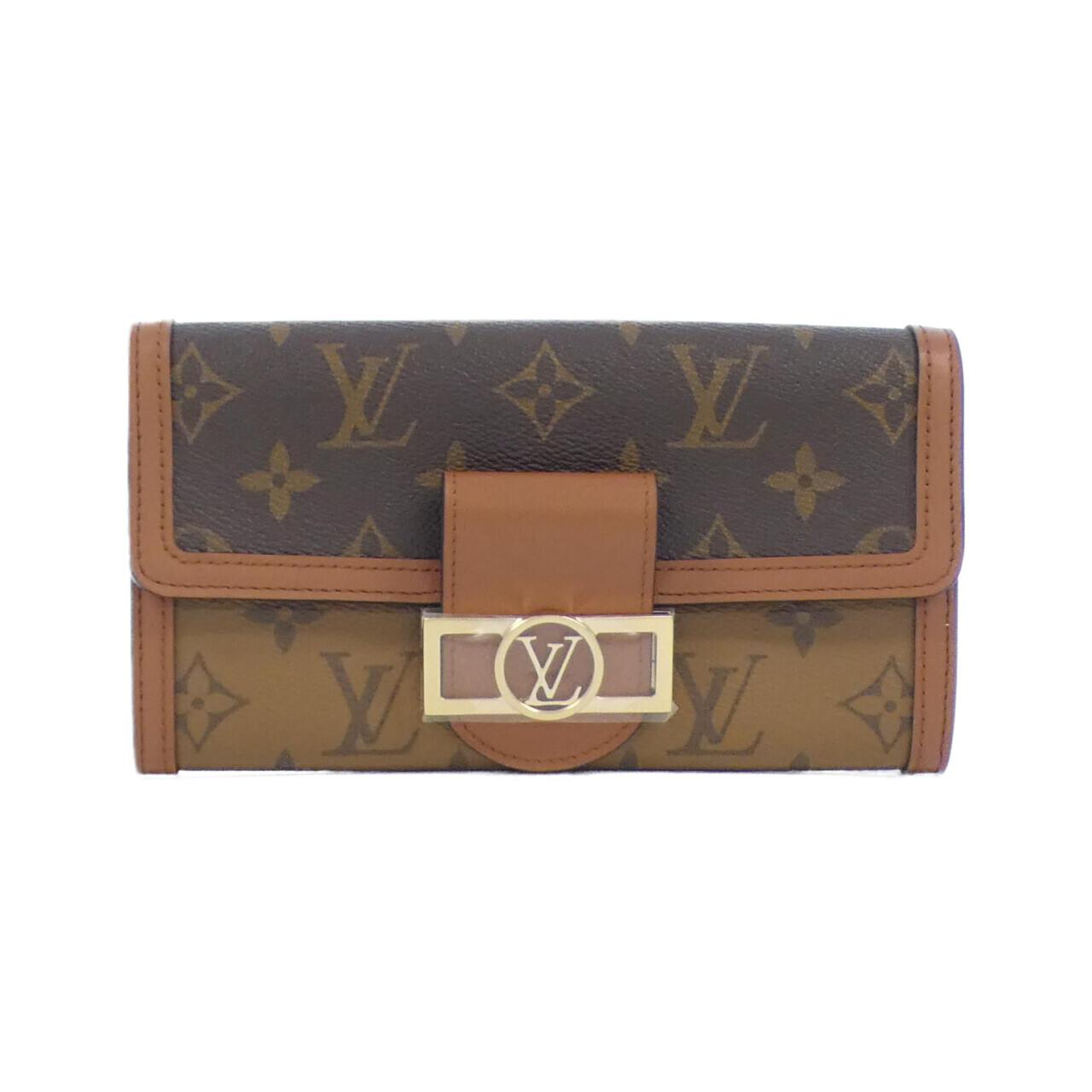 Louis Vuitton Portefeuille Sarah Dauphine Monogram Long Wallet