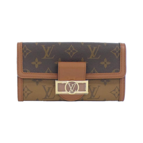 Louis Vuitton Portefeuille Sarah Dauphine Monogram Long Wallet
