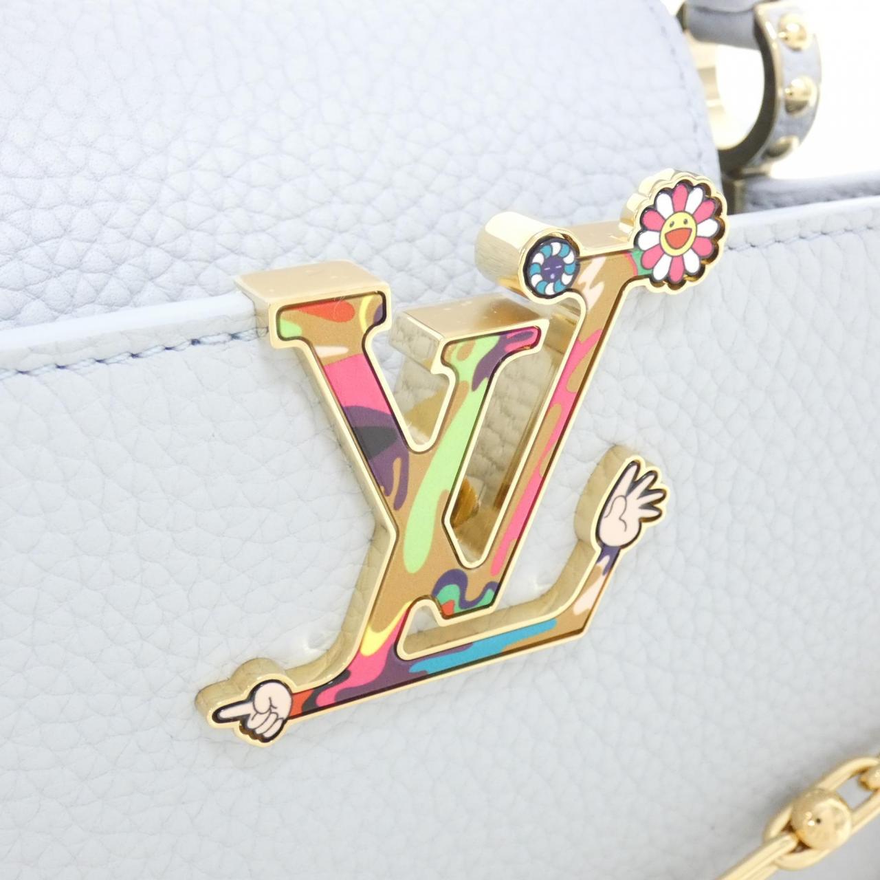 Louis Vuitton LV x TM CapucinesEW MINI Taurillon Bag