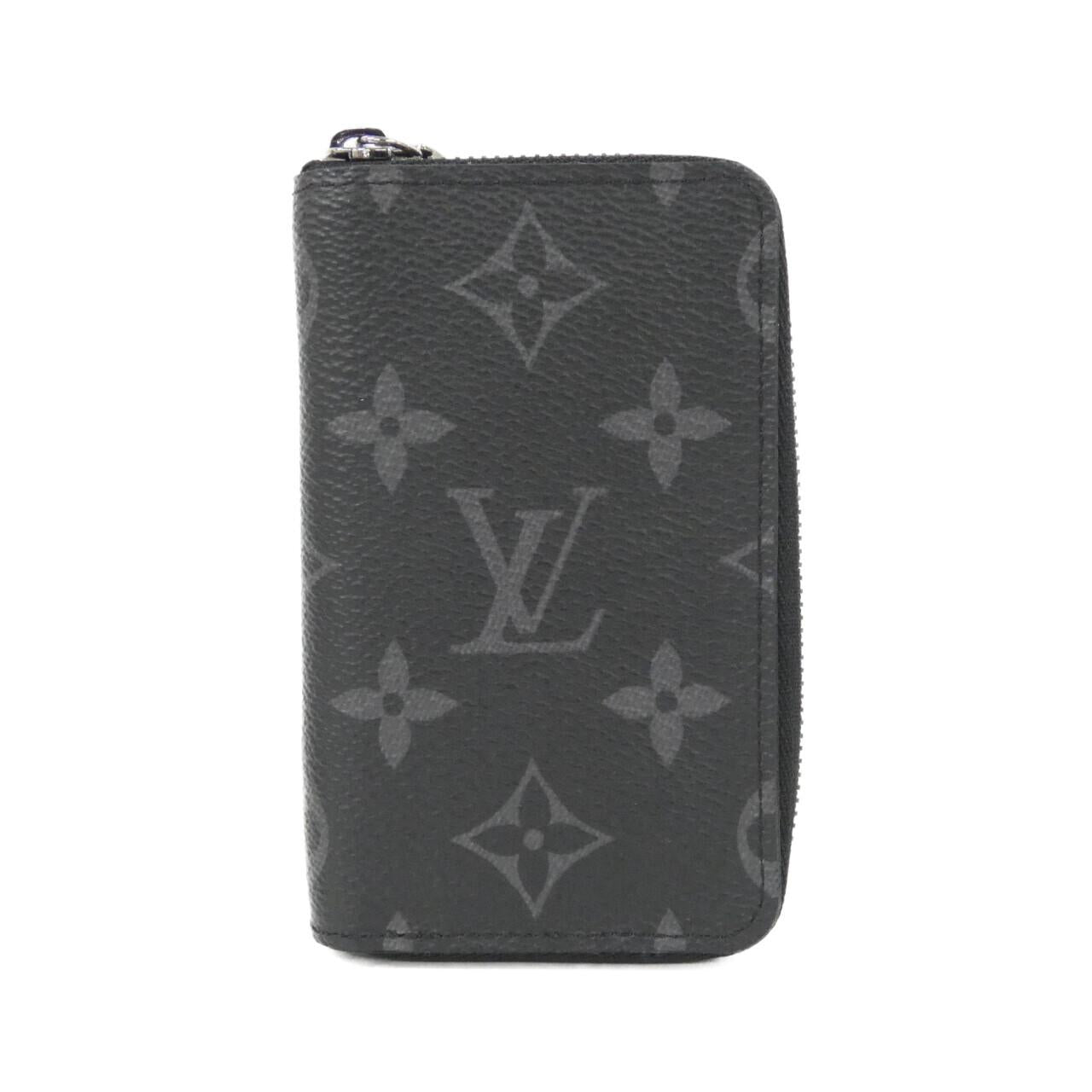 Louis Vuitton Monogram Eclipse Zippy Coin Purse Coin Case