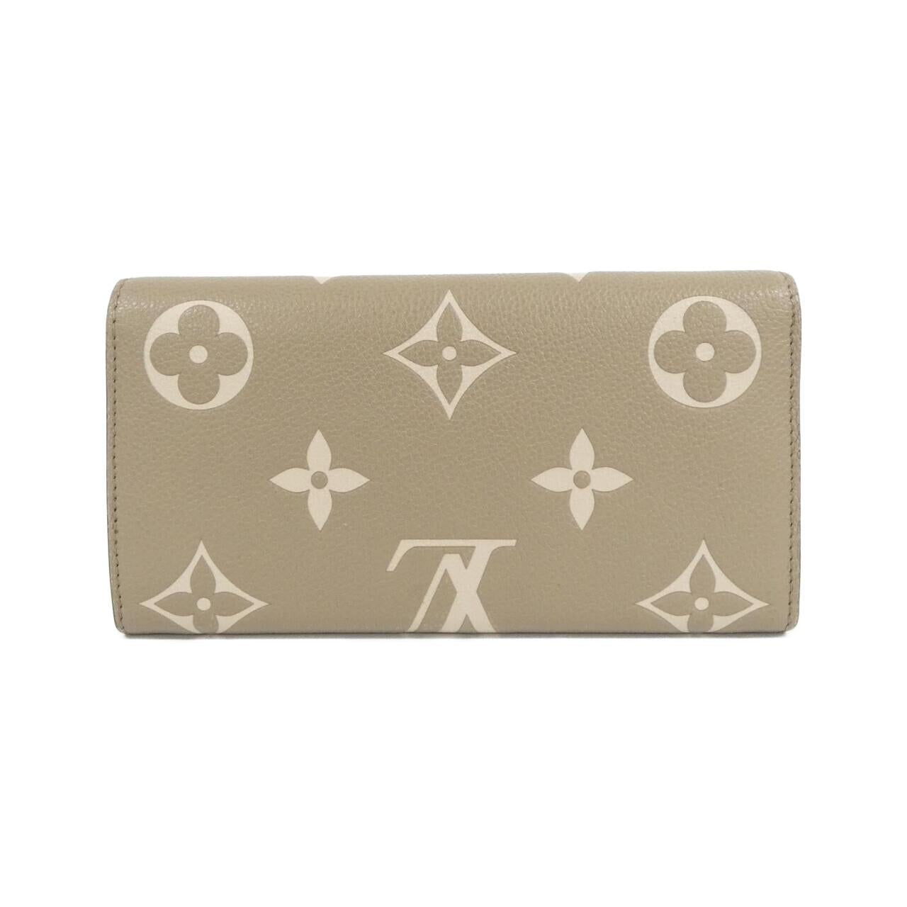 Louis Vuitton Portefeuille Sarah Monogram Empreinte Long Wallet