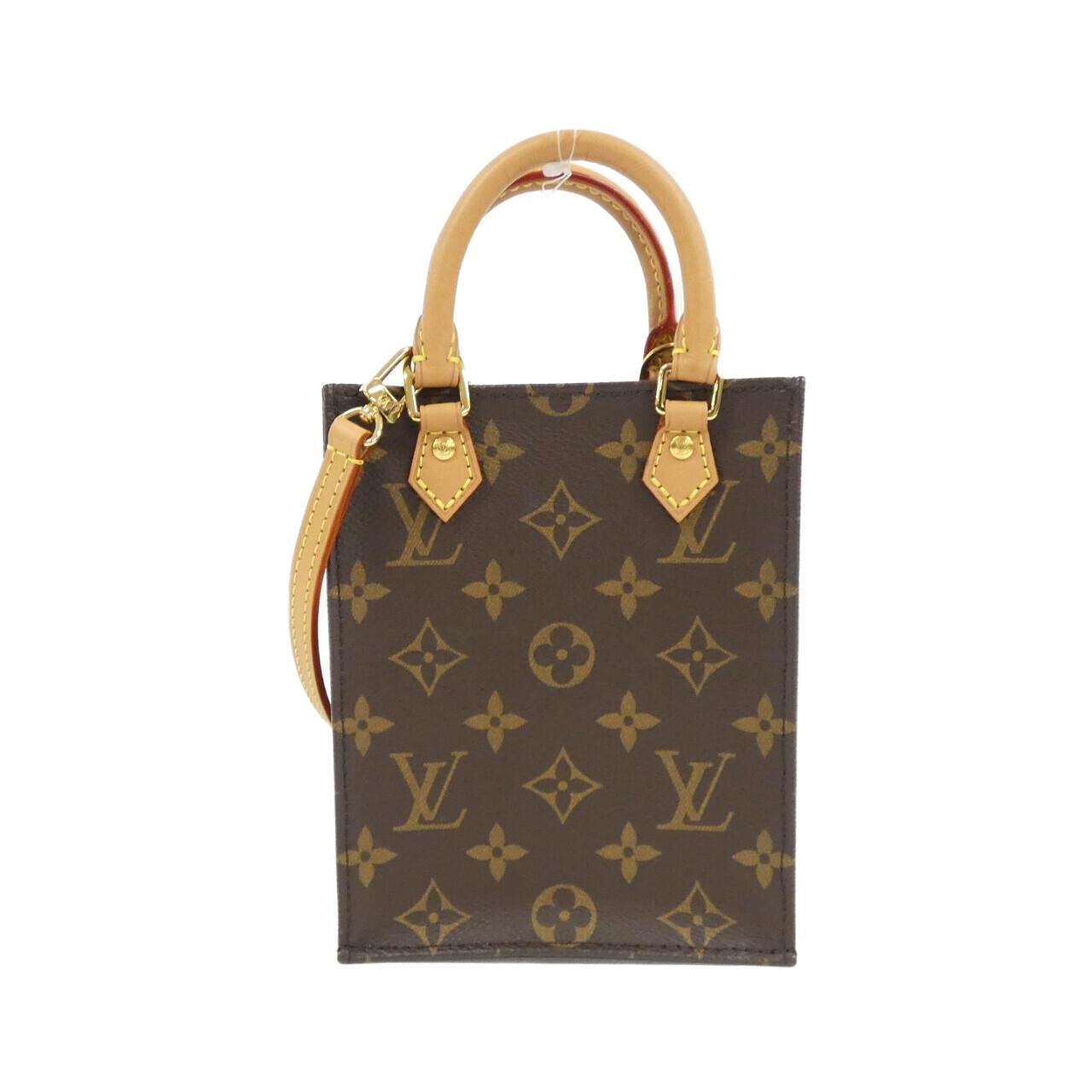 Louis Vuitton Petit Sac Plat Monogram Shoulder Bag