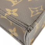 Louis Vuitton Petit Sac Plat Monogram Shoulder Bag