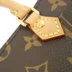 Louis Vuitton Petit Sac Plat Monogram Shoulder Bag