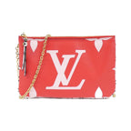 Louis Vuitton Monogram Pochette Double Zip Shoulder Bag