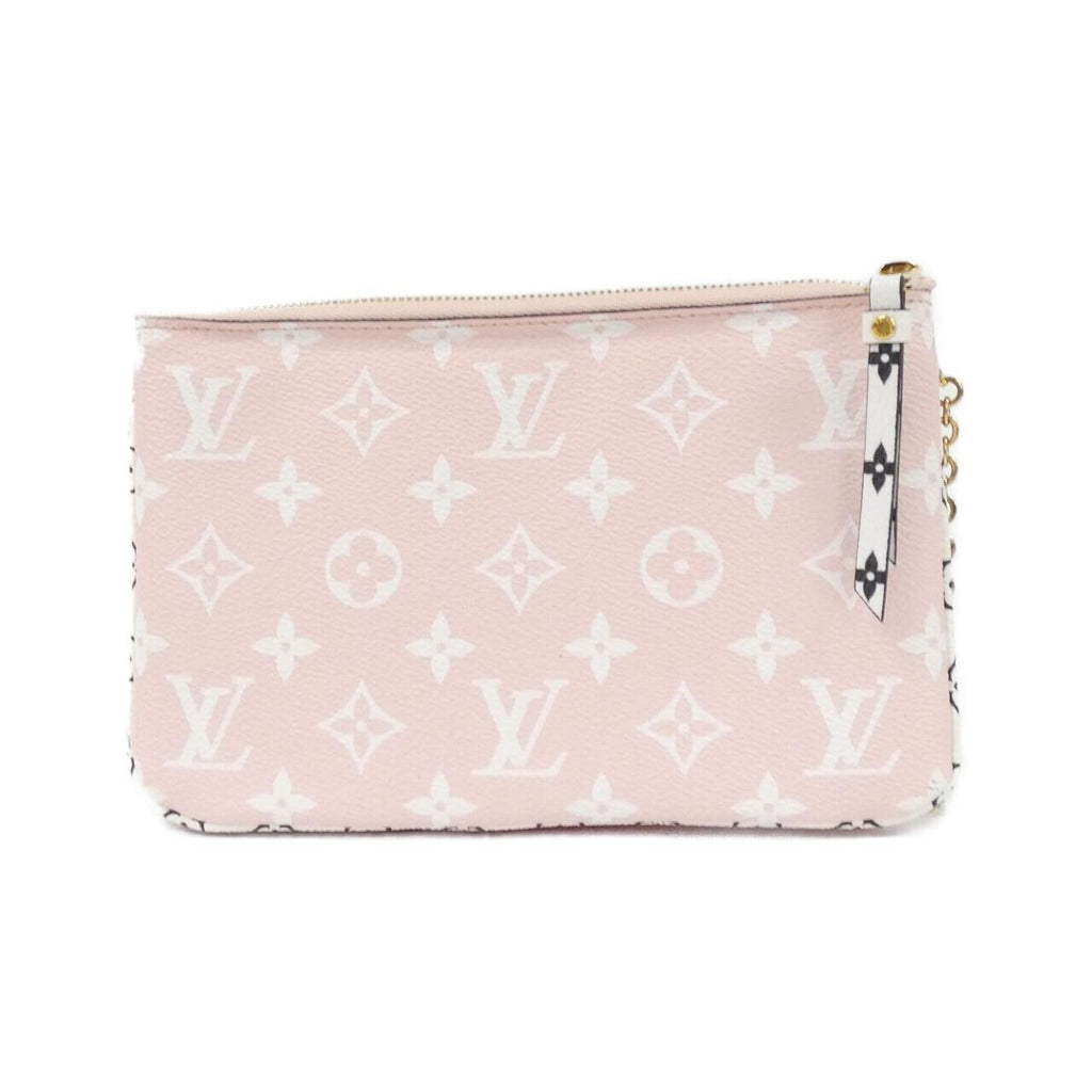 Louis Vuitton Monogram Pochette Double Zip Shoulder Bag