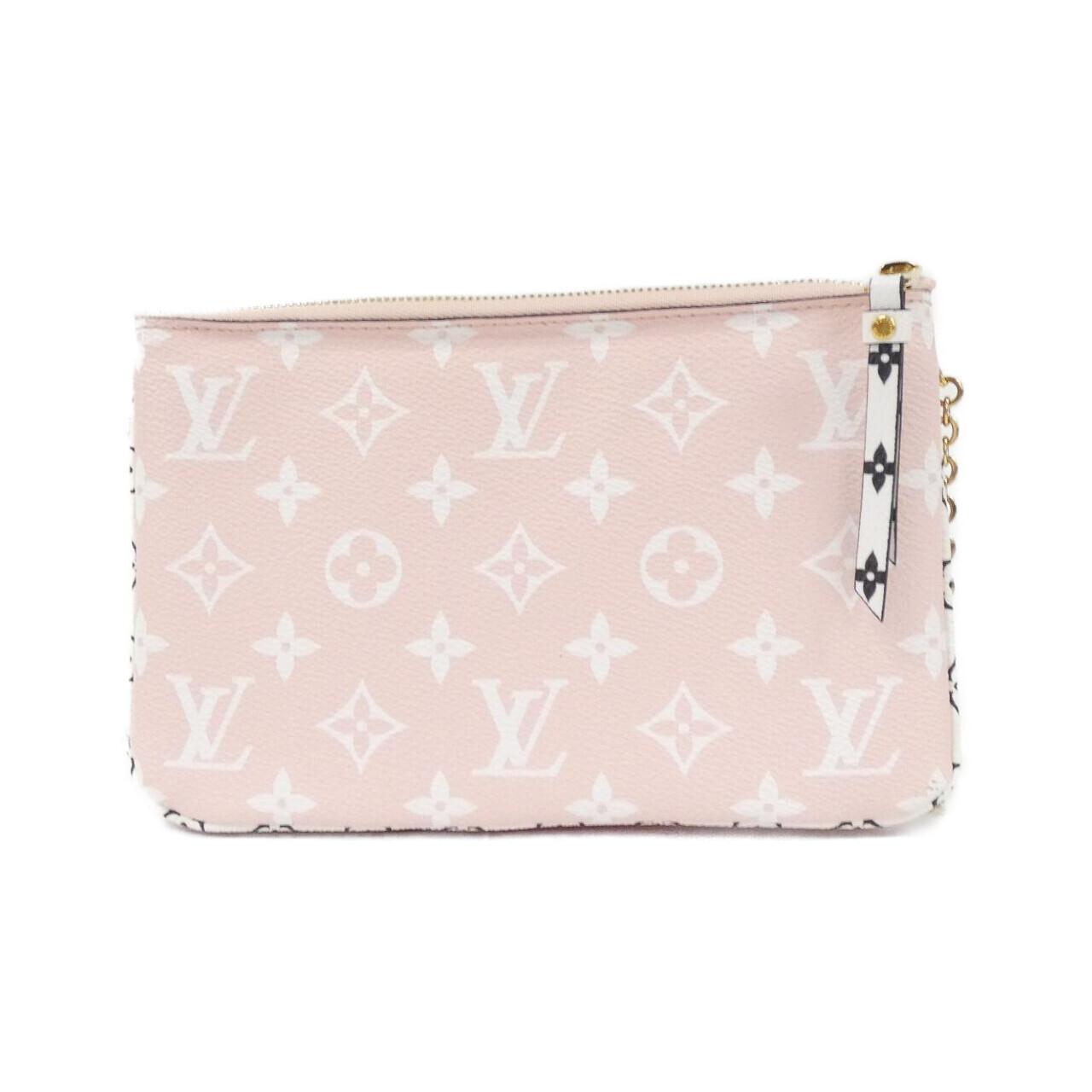 Louis Vuitton Monogram Pochette Double Zip Shoulder Bag