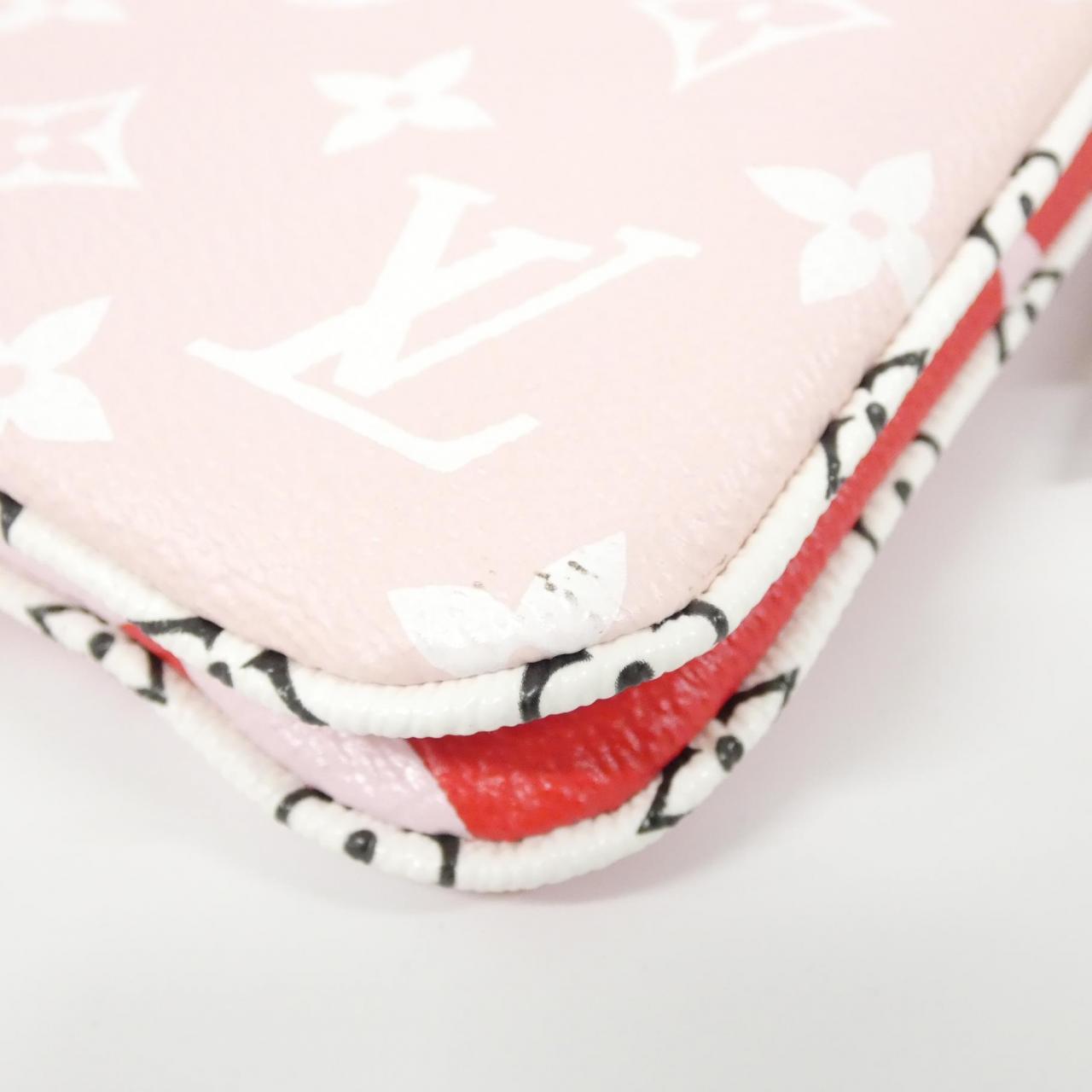 Louis Vuitton Monogram Pochette Double Zip Shoulder Bag