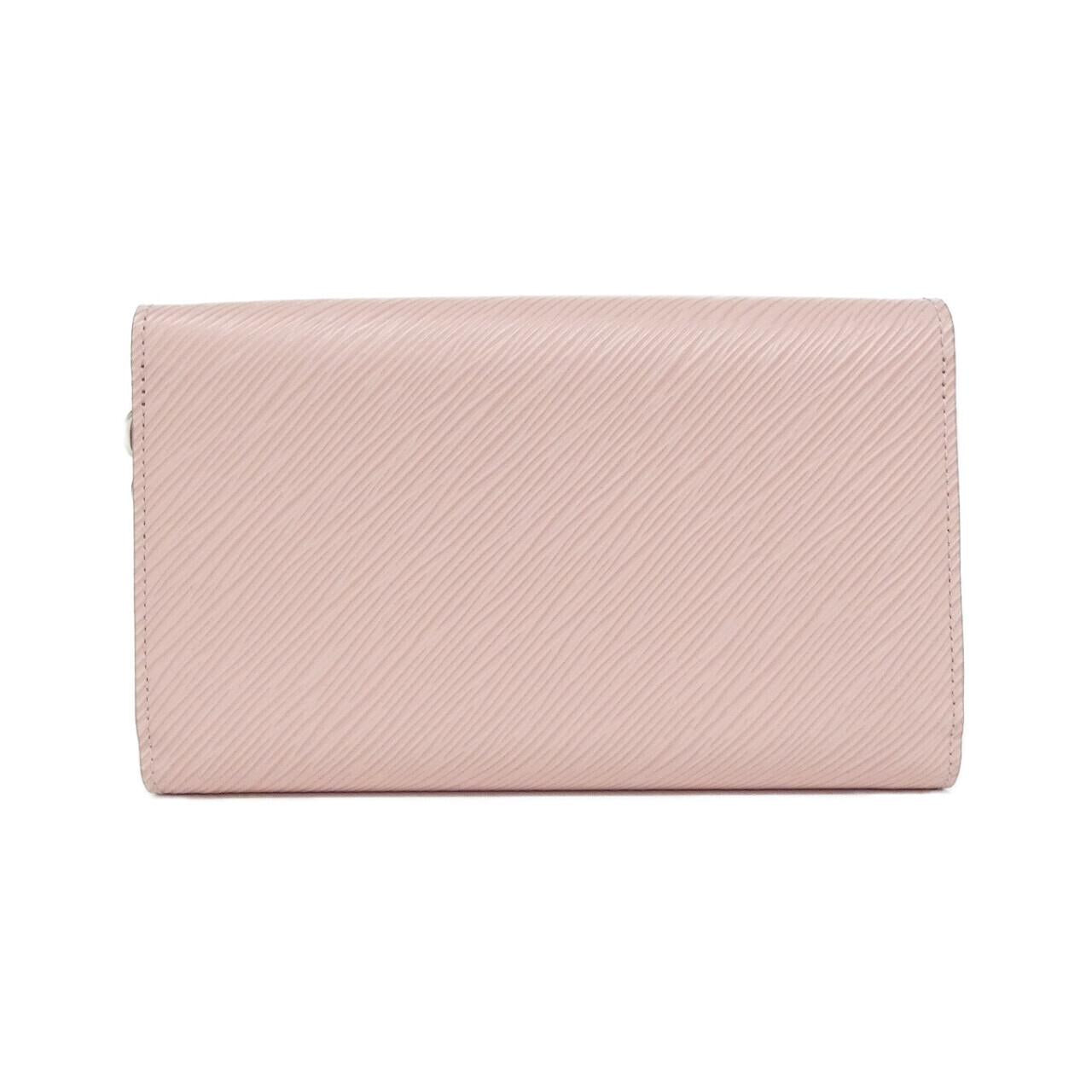 Louis Vuitton Epi Portefeuille Twist Chain Wallet