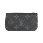 Louis Vuitton Pochette Clé Monogram Card Key Case Coin Key Case