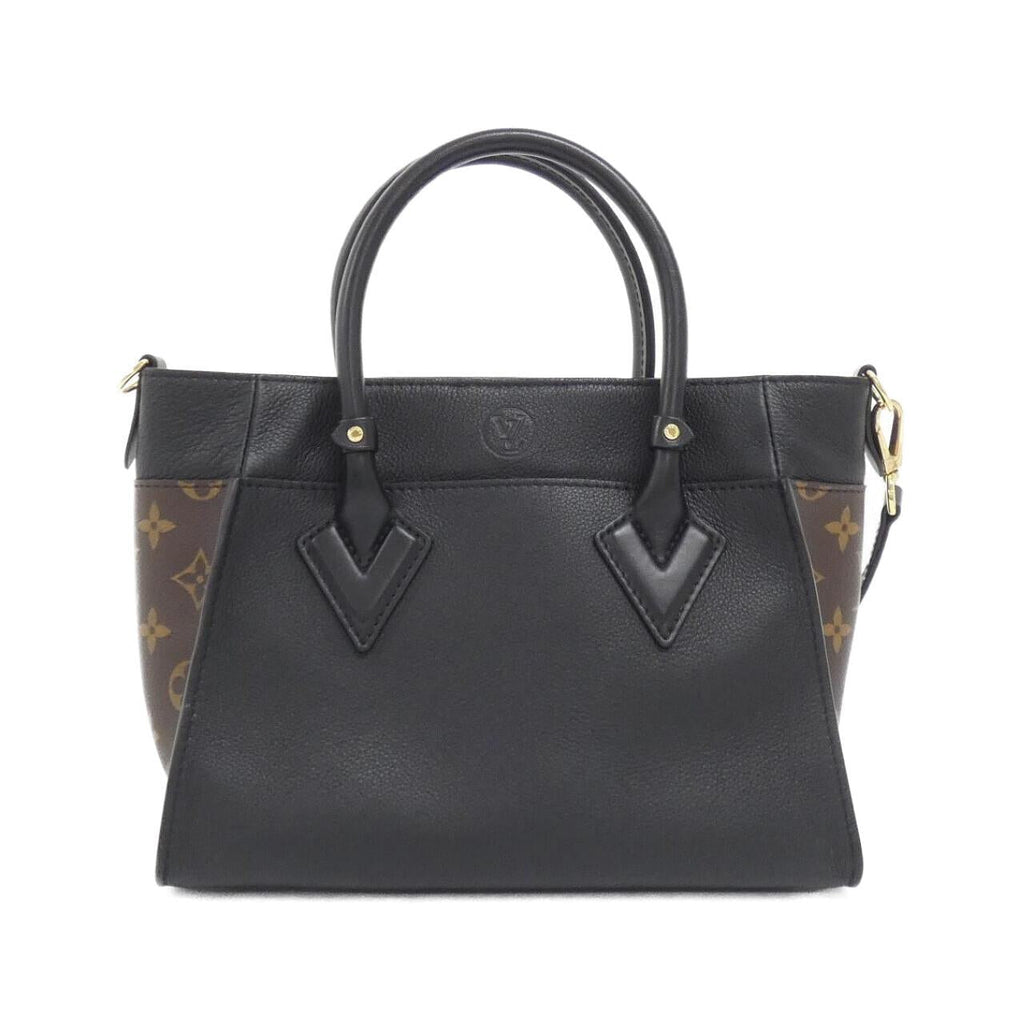 Louis Vuitton On My Side Calf Coated Canvas Bag