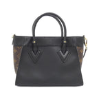 Louis Vuitton On My Side Calf Coated Canvas Bag