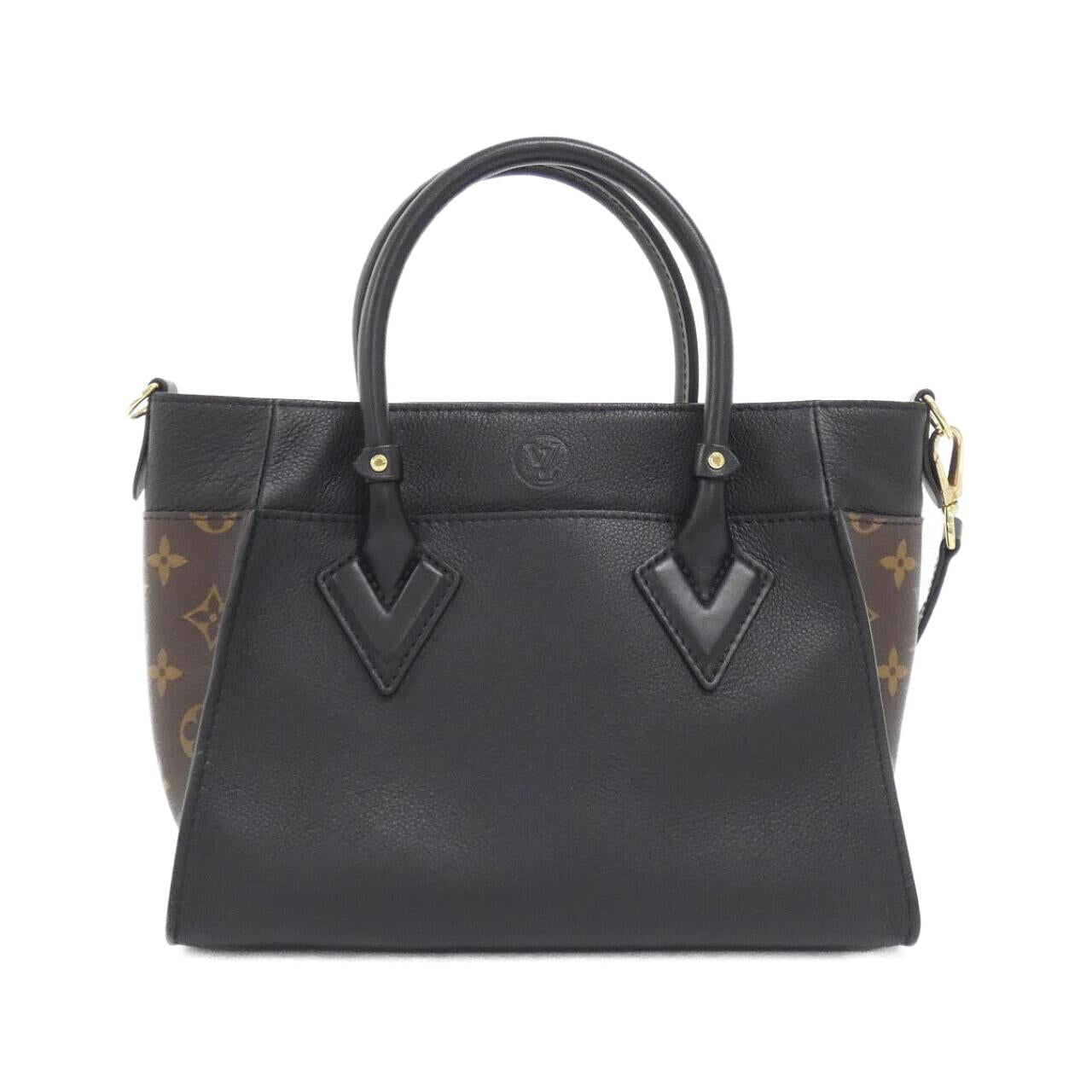 Louis Vuitton On My Side Calf Coated Canvas Bag