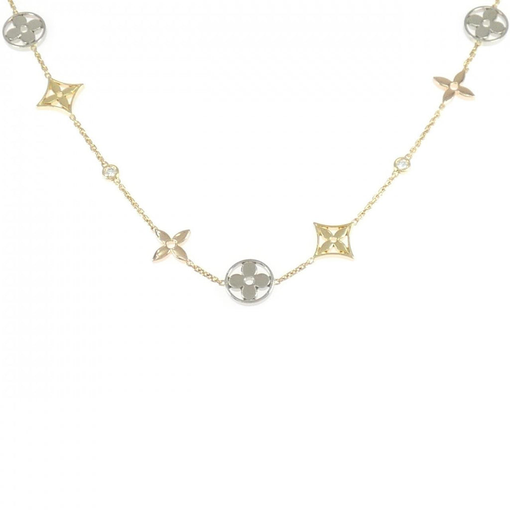 Louis Vuitton Collier Monogram Idylle Trois Ors Necklace