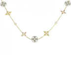 Louis Vuitton Collier Monogram Idylle Trois Ors Necklace